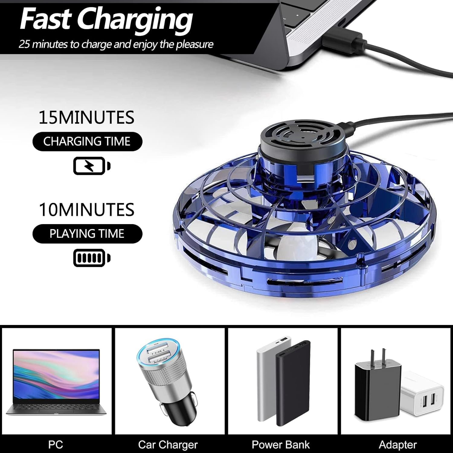Compact Flying Spinner