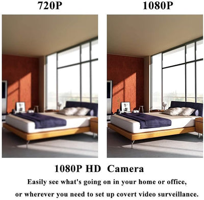 HD WiFi Clock Camera