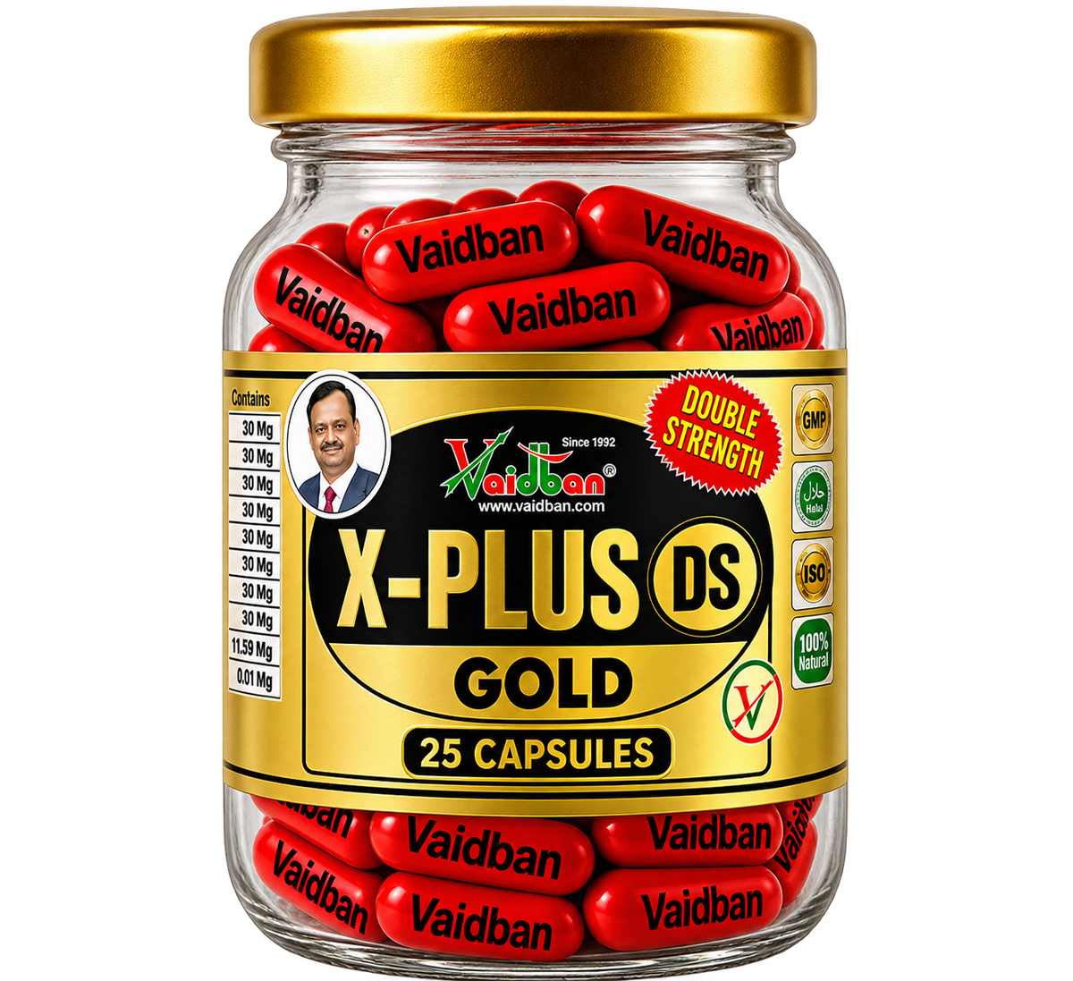 X-Plus DS Gold – Double Strength Formula for Vitality & Wellness