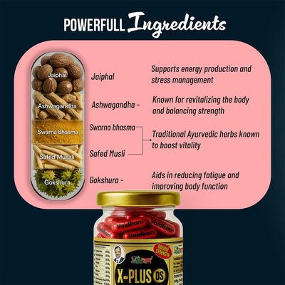 X-Plus DS Gold – Double Strength Formula for Vitality & Wellness