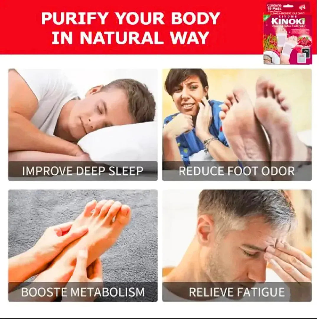 Kinoki Cleansing Detox Foot Pads (10 Pads)