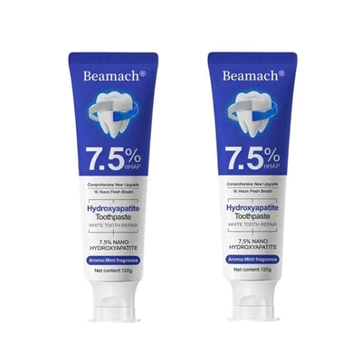 Beamach Nano Hydroxyapatite Toothpaste 7.5% | Sensitive Teeth Repair | Enamel Protection | Whitening | Fresh Mint 80g