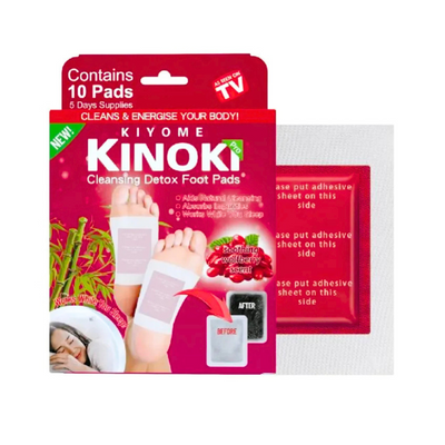 Kinoki Cleansing Detox Foot Pads (10 Pads)
