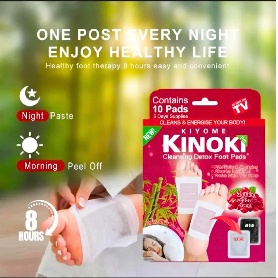 Kinoki Cleansing Detox Foot Pads (10 Pads)